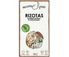 Rizotas (risotto) su miško grybais ir petražolėmis