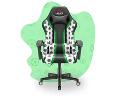 Hells Chair Vaikiška žaidimų kėdė su futbolo kamuoliais, 125–160 cm ūgiui, įvairiaspalvė