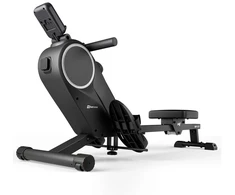 Hop Sport Magnetinis irklavimo treniruoklis su LCD ekranu, 16 pasipriešinimo lygių ir Bluetooth, iki 110 kg, juodas