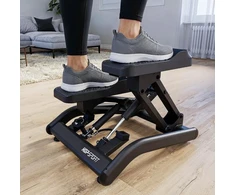 Hop Sport Mini steperis su reguliuojamu hidrauliniu pasipriešinimu ir LCD ekranu, iki 110 kg, juodas