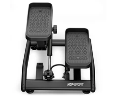 Hop Sport Mini steperis su reguliuojamu hidrauliniu pasipriešinimu ir LCD ekranu, iki 110 kg, juodas