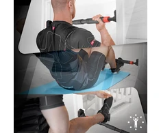 Hop Sport Reguliuojamas prisitraukimų skersinis durų staktai, 71–100 cm, iki 200 kg