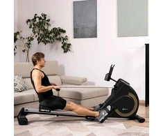 Hop Sport Sulankstomas magnetinis irklavimo treniruoklis su 16 pasipriešinimo lygių ir Bluetooth, iki 150 kg