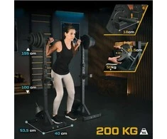 Trex Sport Reguliuojami štangos stovai su saugikliais, 2vnt