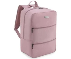 Zagatto Kelioninė kuprinė 40x30x20 cm, tinkama Ryanair ir Wizz Air rankiniam bagažui, rožinė