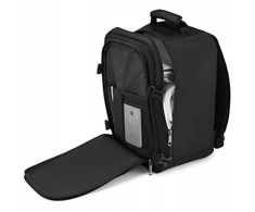 Zagatto Kelioninė kuprinė lėktuvui 40x30x20 cm su laptopo skyriumi, lengvas rankinis bagažas Ryanair / Wizz Air, juoda