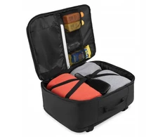 Zagatto Lėktuvo kuprinė 40x30x20 cm, rankinis bagažas Ryanair ir Wizz Air, juoda