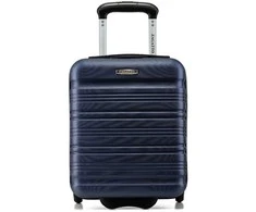 Kelioninis Zagatto Mažas kabininis lagaminas su ratukais 40x30x20 cm, tinkamas Wizz Air rankiniam bagažui, tamsiai mėlynas