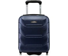 Kelioninis Zagatto Rankinio bagažo lagaminas su ratukais 40x30x20 cm, tinkamas Wizz Air, tamsiai mėlyna