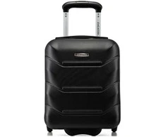 Kelioninis Zagatto Rankinio bagažo lagaminas su ratukais 40x30x20 cm, tinkamas Wizz Air, juoda