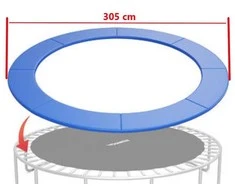 Spyruoklių apsauga batutui 305 cm (atsarginės batuto dalys, 10 pėdų paminkštinimas)