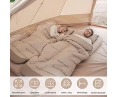 Mamos miegmaišis Naturehike, 85 cm, ypač platus, 1,6kg