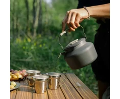 Puodas Naturehike aliuminio lydinys 1.4L