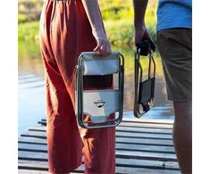 Ultralengva kuprinė kėdė Naturehike Yamami L03 juoda