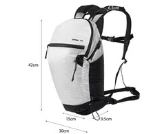 Ultralengva kuprinė Naturehike HYDROGEN 15L Atsparus vandeniui Baltas