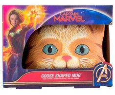 Captain Marvel GOOSE Shaped Mug