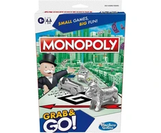 Hasbro Monopoly Grab And Go Board Game English Language