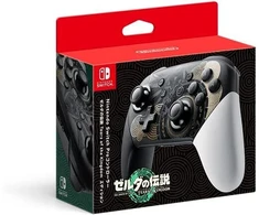 Nintendo Official Switch: Pro Controller - The Legend Of Zelda - ToTK Japanese Import