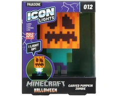 „Paladone Minecraft“ – zombių Jack O' Lantern piktograma su šviesa
