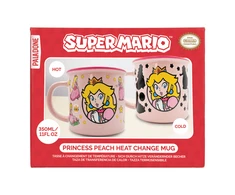 Paladone SUPER MARIO Puodelis - Princess Peach | Reaguojantis į karštį 350 ml