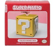 Paladone Super Mario - Klausimų bloko taupyklė