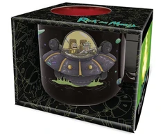 Stor Rick Morty Young Adult Breakfast Mug In Gift Box 415ml