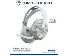 Ausinės „Turtle Beach Stealth 500 PS“ arktinis kamufliažas