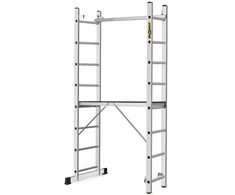 Aliuminio kopėčios pastoliai Drabest HOME, 2x8