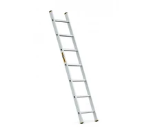 DRABEST PRO aliuminio kopėčios, 7 pakopos, 150 kg