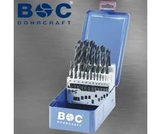 Grąžtas Grąžtų rinkinys BOHRCRAFT DIN 338 HSS-R /1,0 - 13,0 x 0,5 mm, 25 vnt.