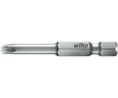 Profesionalus antgalis Wiha PlusMinus/Phillips 1/4“ SL/PH1 E6,3, 70 mm