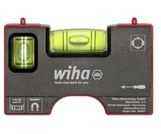 WIHA Mini gulsčiukas rozetėms, 8 cm, su magnetu