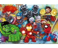Dėlionė Clementoni Super Herojai MAXI 60 det. (26454)