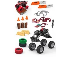 DIY surenkamas automobilis džipas 4x4 (29 dalys)