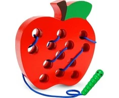 Edukacinis medinis varstymo žaidimas - Obuolys