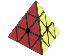 KIK PYRAMINX dėlionės kubo žaidimas Juodas MoYu