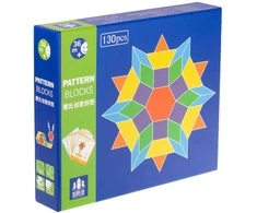 Medinė Montessori dėlionė - spalvotos formos