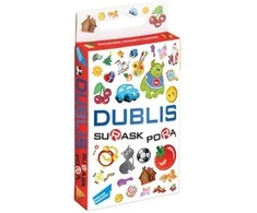Sanifinas Vaikiškas kortų stalo žaidimas Dublis, 1803H