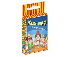 Mini stalo žaidimas - KAS AŠ?