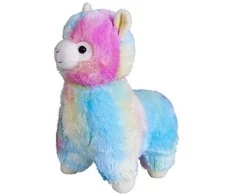 Minkštas pliušinis žaislas - Alpaka 23 cm (spalvota)