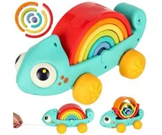 Montessori rūšiavimo žaislas Chameleonas