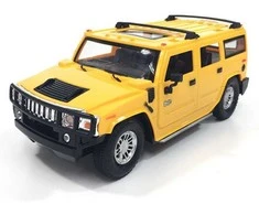 Nuotoliniu būdu valdomas automobilis HUMMER H2 (geltonas)