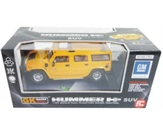 Nuotoliniu būdu valdomas automobilis HUMMER H2 (geltonas)