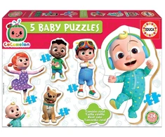 Pirmoji dėlionė vaikui 5in1