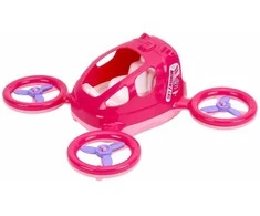Plastikinis žaislas - dronas (rožinis)
