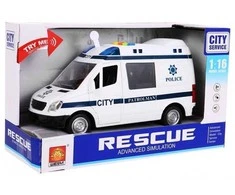Policijos automobilis - inercinis 1:16