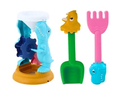 Lean Toys Smėlio Žaislų Rinkinys su Dinozaurais