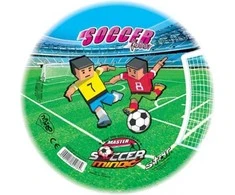 Spalvotas kamuolys Futbolas 23 cm