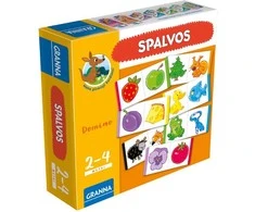 Stalo žaidimas DOMINO SPALVOS