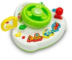 Vaiku Baze Toyz edukacinis žaislas, Vairas